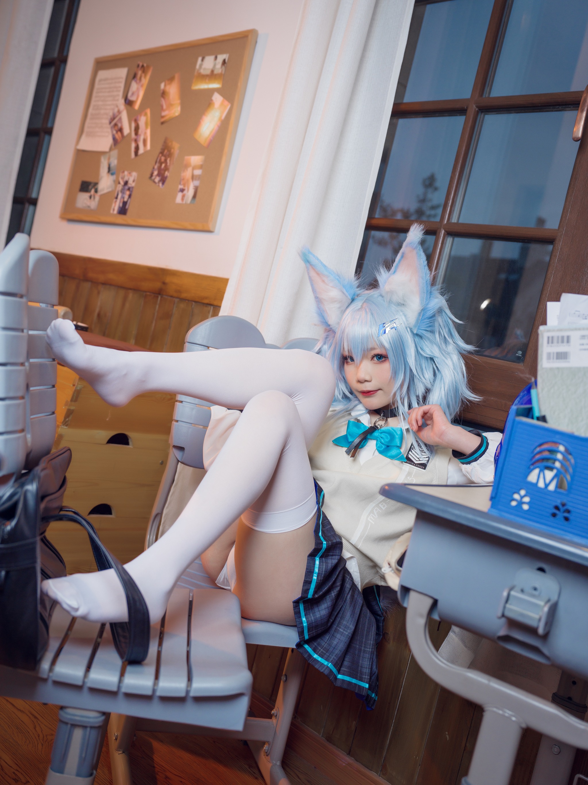 图片[1]-王胖胖u – NO.012  PA15校服[38P]-XikXak